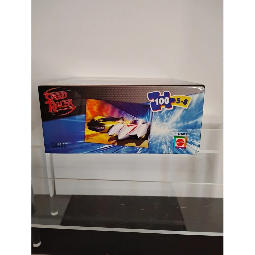 Mattel Speed Racer Movie 100 Piece Jigsaw Puzzle Mach 5 Racer X M4085 2008 NEW